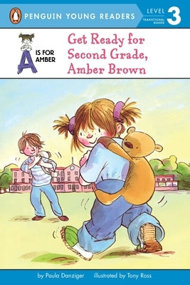 Paperback book titled "Get Ready for Second Grade" by Amber Brown, published by Penguin Young Readers Group.