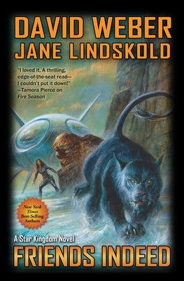 Mass market paperback of "Friends Indeed" by Baen featuring a colorful cover illustration.