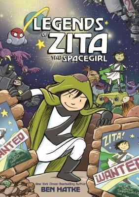 Paperback of Legends of Zita the Spacegirl comic by First Second, featuring vibrant cover art with Zita in space attire.