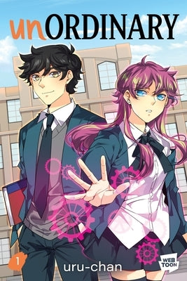 Paperback graphic novel "Unordinary Volume 1" by Harperalley, featuring colorful cover art with characters and bold title lettering.