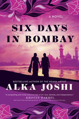 Paperback of "Six Days in Bombay" by Park Row, showing the book cover with vibrant Indian cityscape artwork.