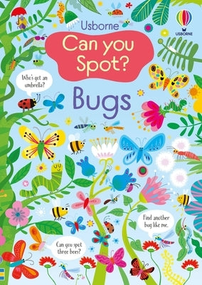 Can You Spot? Bugs Paperback Usborne Books