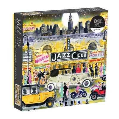 Michael Storrings Jazz Age 1000 Piece Puzzle Board Games Galison