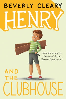 Paperback of Henry and the Clubhouse by HarperCollins, featuring colorful illustrated cover with a young boy and a treehouse scene.