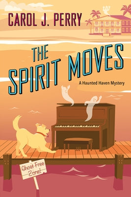 Paperback of "The Spirit Moves" by Kensington Cozies featuring a colorful cover with mystical and spiritual imagery.