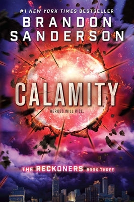 Paperback copy of "Calamity" by Random House Children's Books featuring colorful cover art and playful illustrations.