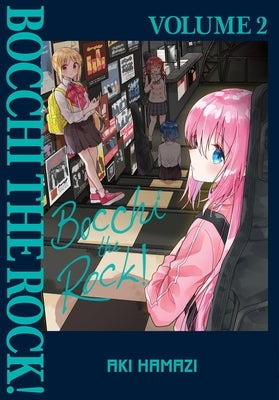 Paperback of Bocchi the Rock! Vol. 2 manga by Yen Press featuring colorful cover art with characters from the series.