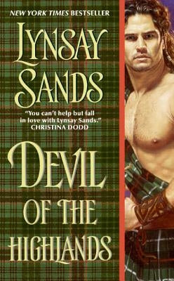 Mass market paperback of "Devil of the Highlands" by Avon Books, featuring a historical romance cover with Scottish scenery.