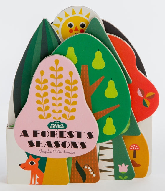 Bookscape Board Books: A Forest's Seasons: (Colorful Children's Shaped Board Book, Forest Landscape Toddler Book) Board Book Chronicle Books