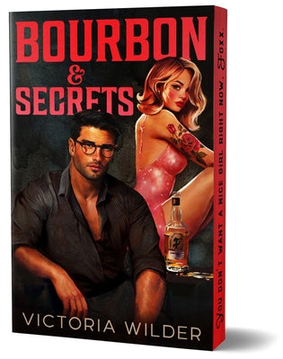 Paperback of Bourbon & Secrets Deluxe Edition by Bloom Books, showing the book cover with decorative design and title text.
