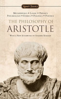 Mass market paperbound of The Philosophy of Aristotle by Signet Book, featuring the book cover with title and author's name.