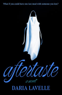 Paperback of Aftertaste novel by Simon & Schuster featuring a cover with artistic design and title text.