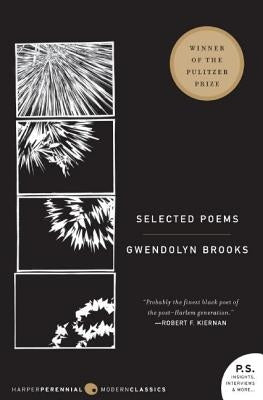Paperback of Selected Poems by Harper Perennial, featuring a colorful cover with poetic artwork and book title text.