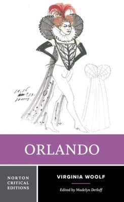 Paperback of Orlando by W. W. Norton & Company featuring the book cover with title and author's name.