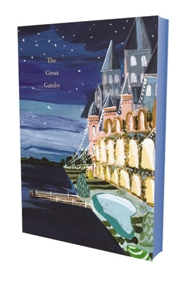 Paperback edition of The Great Gatsby by Thomas Nelson, featuring a painted cover design on the book's front.