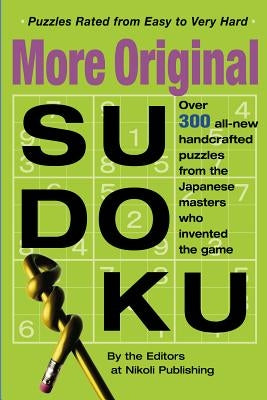 More Original Sudoku Paperback Workman Publishing