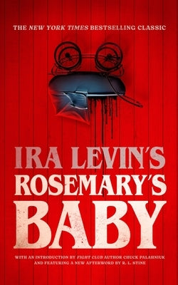 Paperback edition of Rosemary's Baby by Blackstone Publishing featuring cover art with eerie imagery.