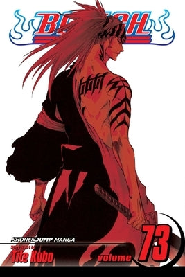 Paperback of Bleach, Vol. 73 manga by Viz Media, featuring vibrant cover art with characters from the series.