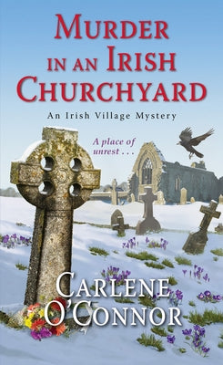 Mass market paperback of "Murder in an Irish Churchyard" by Kensington Publishing showing the book cover with title and author details