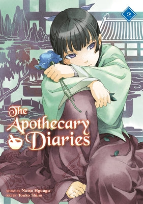 Paperback of The Apothecary Diaries 02 light novel by Square Enix Books, showing the cover with artwork and title.