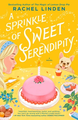 Paperback of A Sprinkle of Sweet Serendipity by Berkley Books, featuring a colorful cover with whimsical floral and honeybee illustrations.