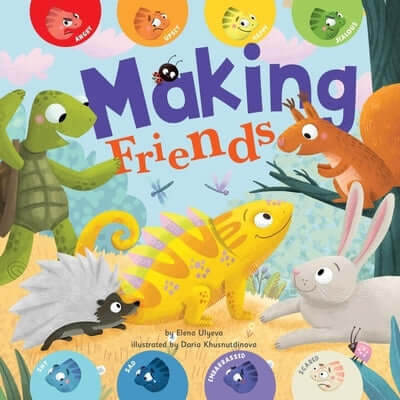 Making Friends Board Book Clever Publishing
