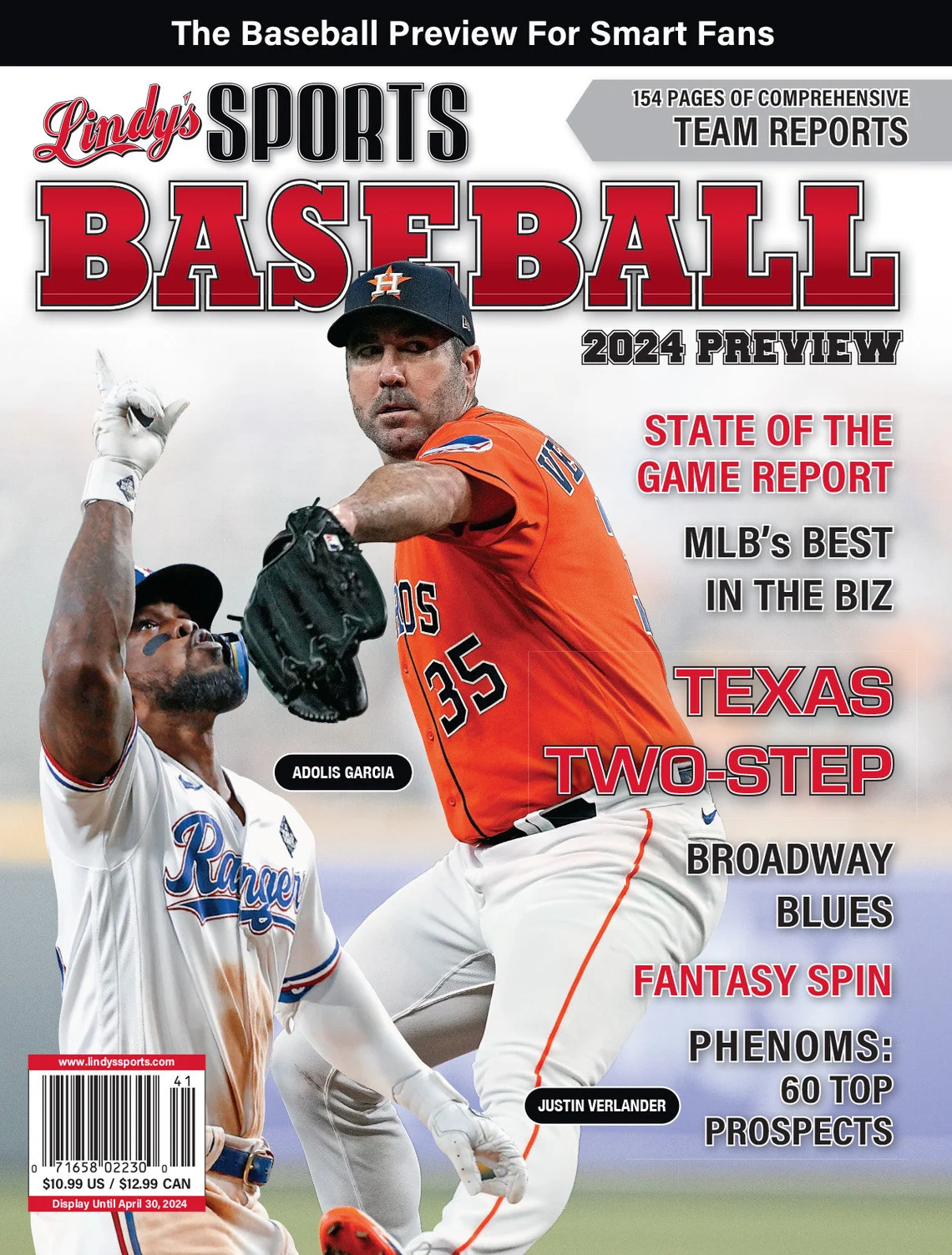 2024 Lindy's Baseball Preview - COVER'S VARY - SureShot Books Publishing LLC