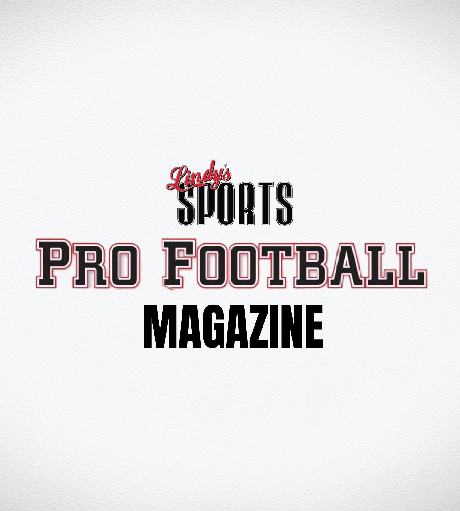 Lindy's Pro Football Magazine (Covers Vary)