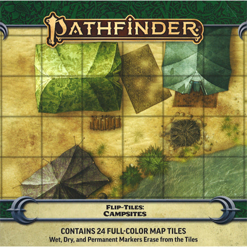 Pathfinder Flip-Tiles: Campsites game tiles by SureShot Books Publishing LLC