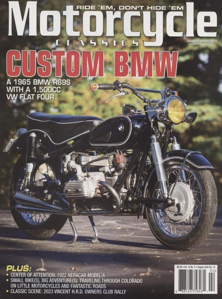 Motorcycle Classic - Current Issue Jan/Feb 2024 - SureShot Books Publishing LLC