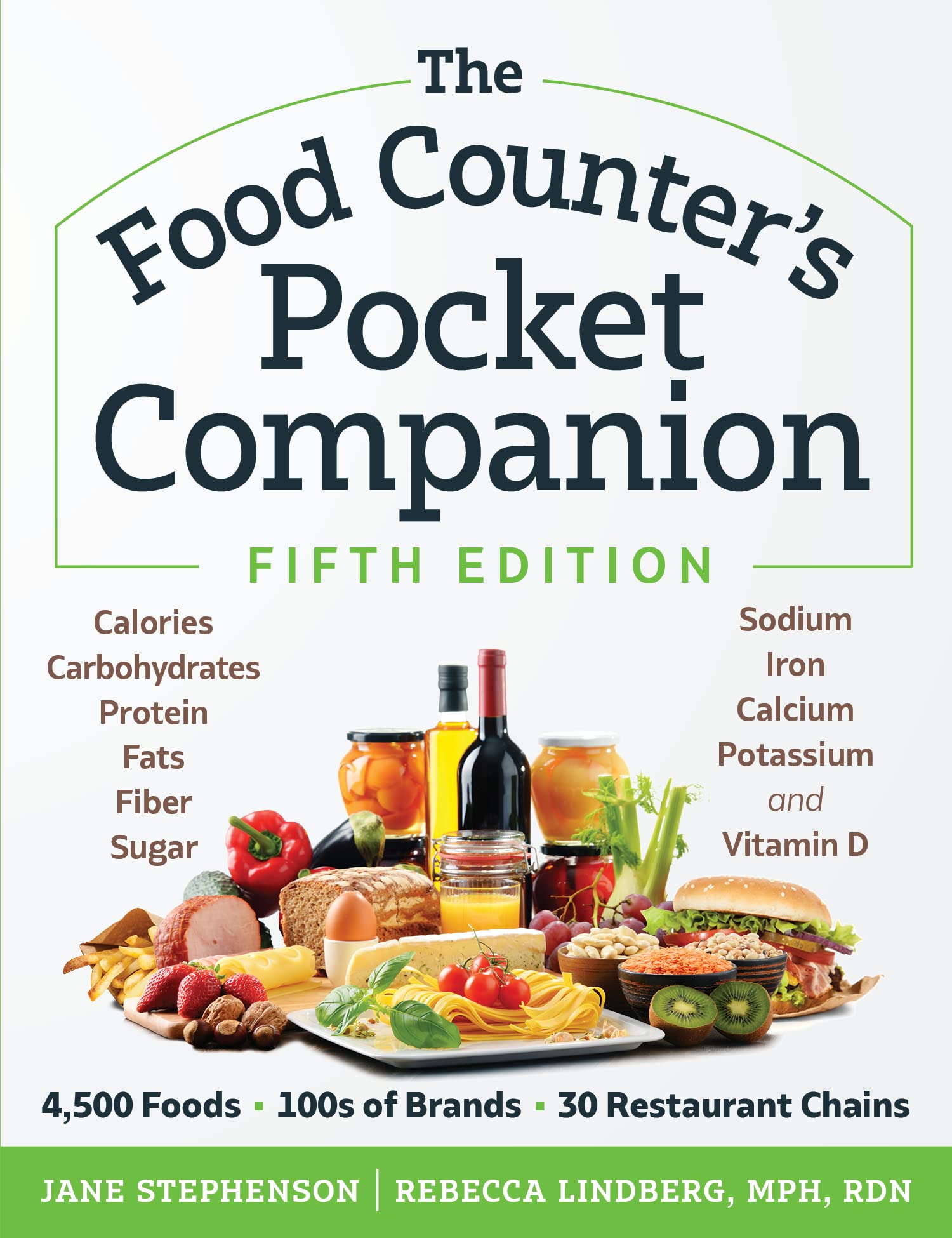The Food Counter's Pocket Companion, Fifth Edition: Calories, Carbohydrates, Protein - SureShot Books Publishing LLC