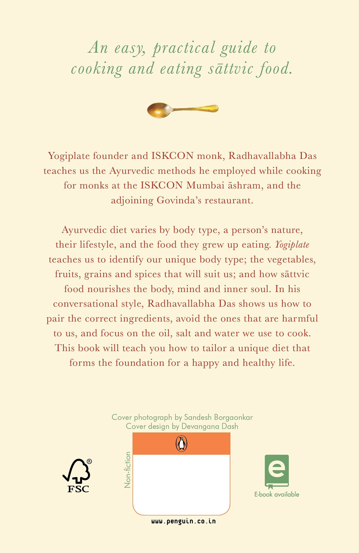 Yogiplate: The Fundamentals of Sattvic Food - SureShot Books Publishing LLC