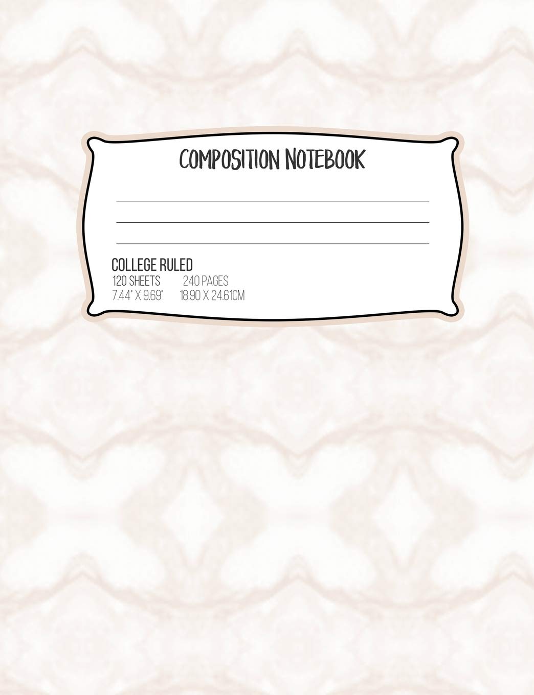 Composition Notebook College Ruled Independently Published