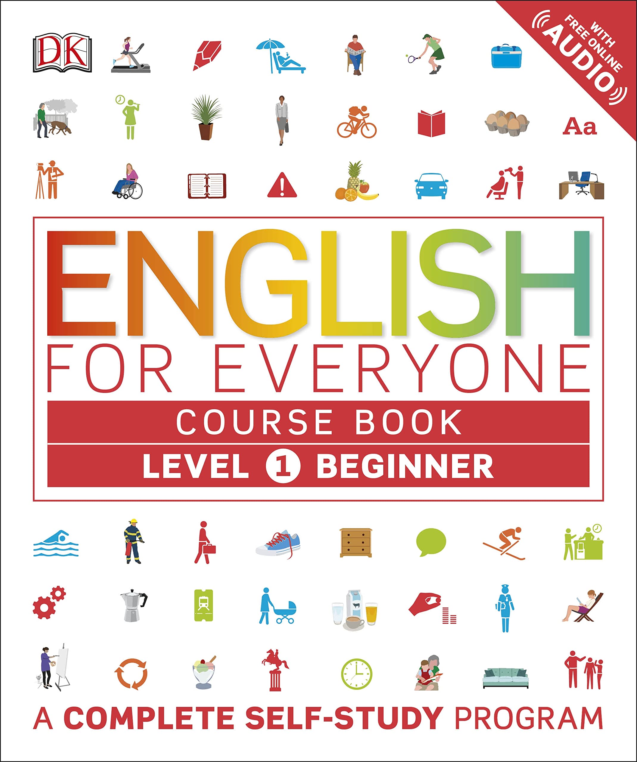 English for Everyone: Level 1 Course Book - Beginner English SureShot Books