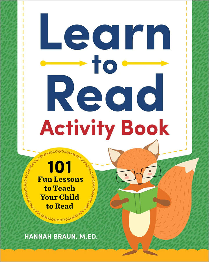 Learn to Read Activity Book - SureShot Books Publishing LLC