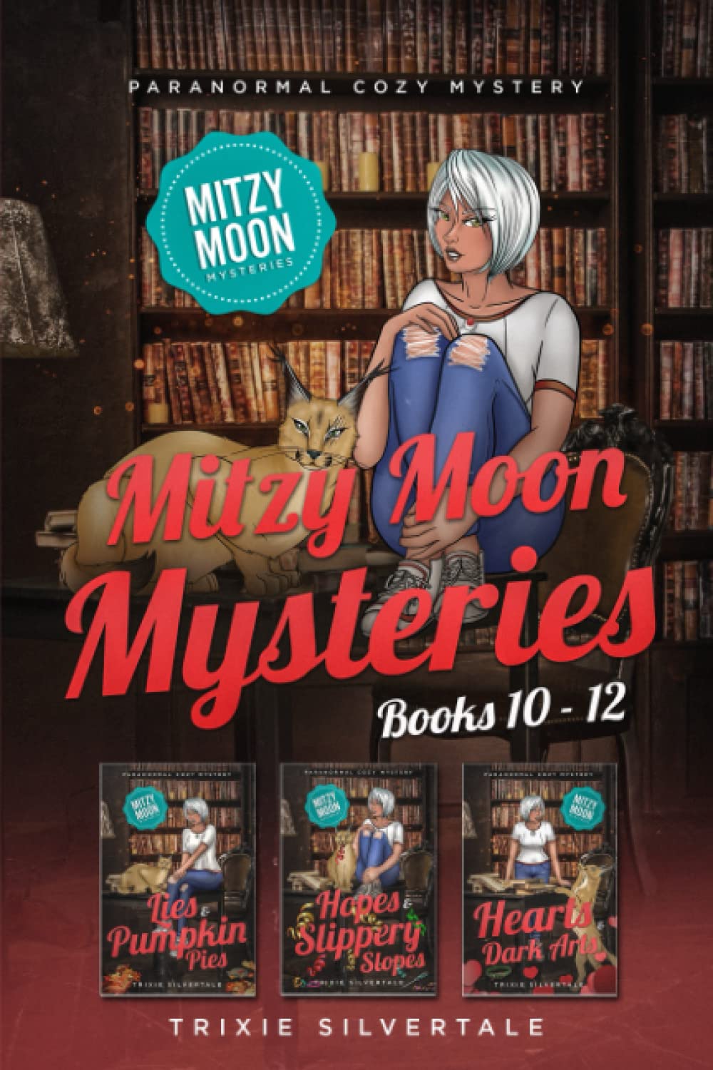 Mitzy Moon Mysteries Books 10-12 Paranormal Cozy Mystery (Mitzy Moon Mysteries Box Set #4) - SureShot Books