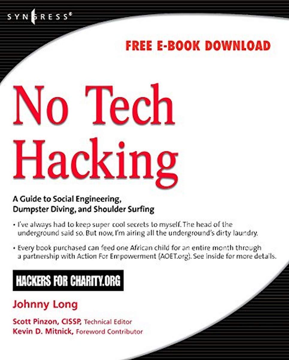 No Tech Hacking Paperback Syngress