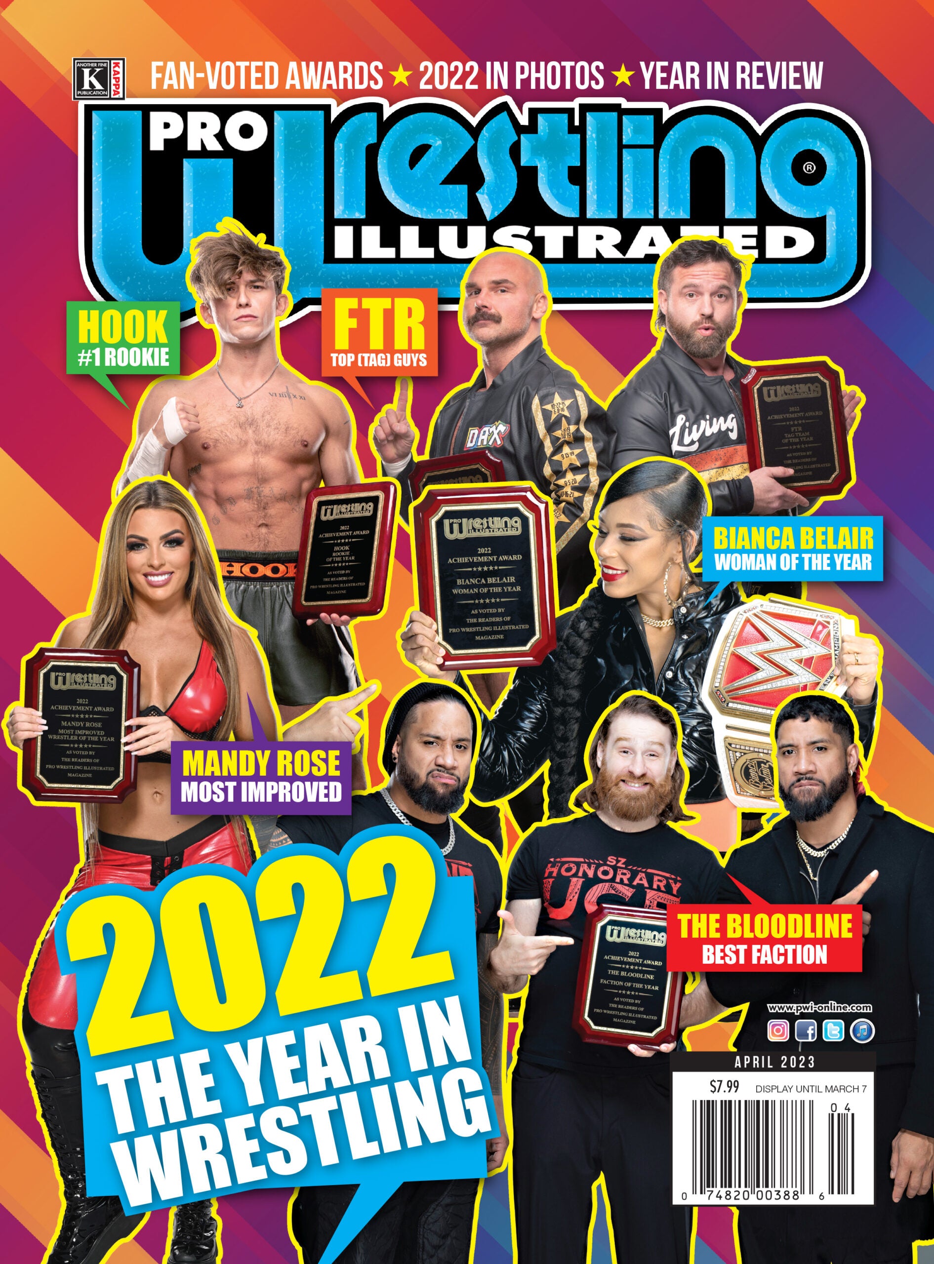 Pro Wrestling Illustrated Magazine Issue # 04 2023 - SureShot Books Publishing LLC