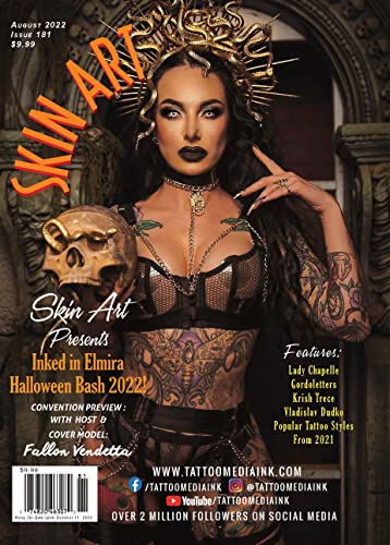 Skin Art Magazine Issue # 181 - Current Issue - SureShot Books Publishing LLC