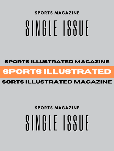 Sports Illustrated Magazine - SureShot Books Publishing LLC