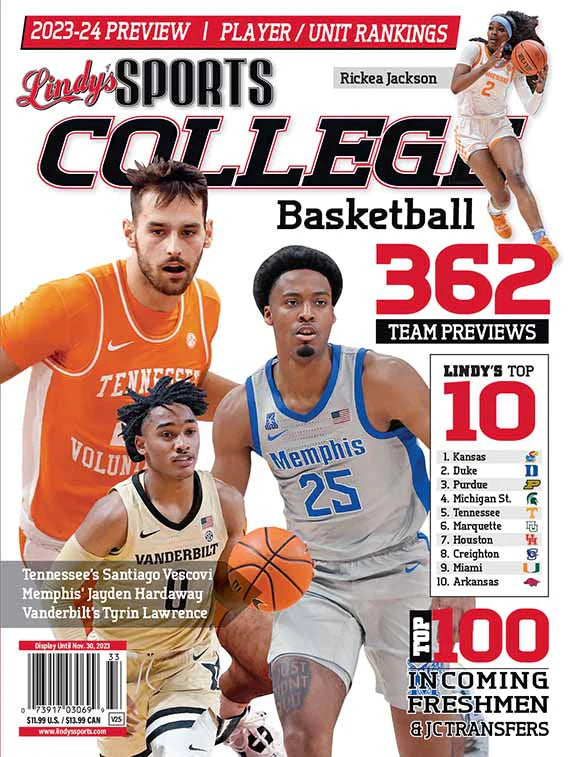 Lindy's Sports 2023-24 College Basketball Magazine - In Stock