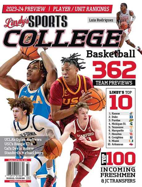 Lindy's Sports 2023-24 College Basketball Magazine - PRE ORDER - SureShot Books Publishing LLC