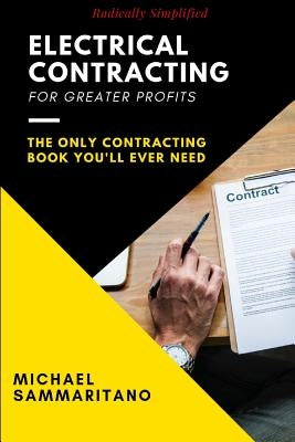 Paperback copy of Electrical Contracting: Third Edition by Adesso Publishing, showing the book cover with electrical illustrations.