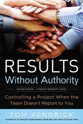 Paperback book titled "Results Without Authority" by Amacom, showing the cover with a professional design and title text.