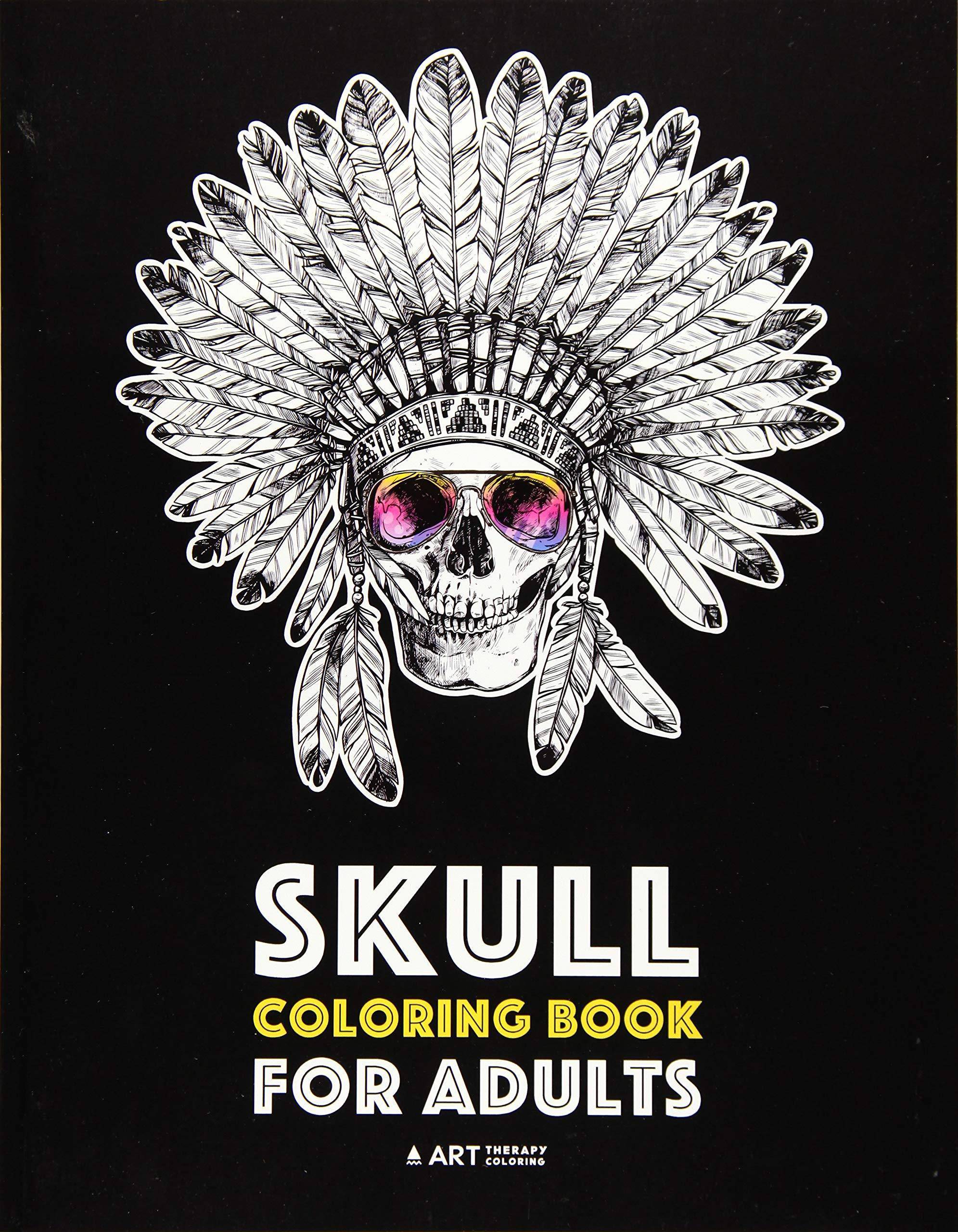 Skull Coloring Book For Adults - SureShot Books Publishing LLC