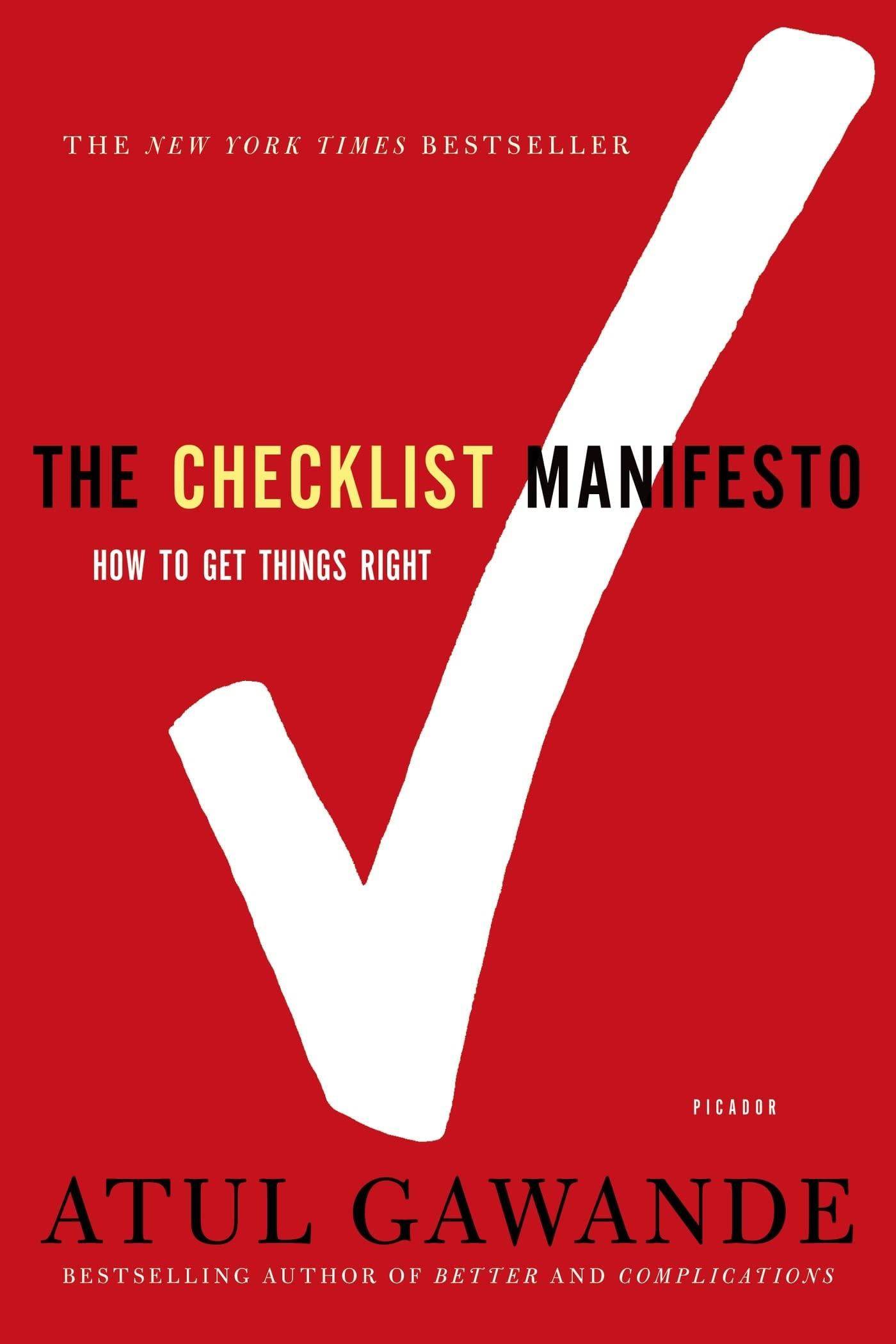 The Checklist Manifesto - SureShot Books Publishing LLC