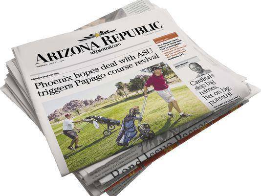 The Arizona Republic 7 Day Delivery For 12 Weeks - SureShot Books Publishing LLC