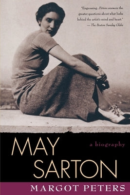 Paperback biography of May Sarton by Ballantine featuring the book cover with title and author details.
