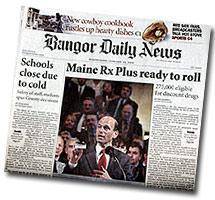 Bangor Daily News Friday & Saturday 2 Day Delivery For 13 Week - SureShot Books Publishing LLC