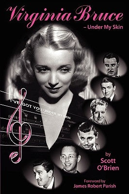 Paperback of Virginia Bruce biography by BearManor Media, showing the book cover with author and title details.